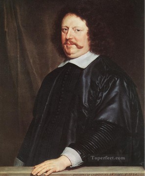 Philippe de Champaigne Painting - Portrait of Henri Groulart Philippe de Champaigne